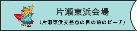 片瀬東浜会場